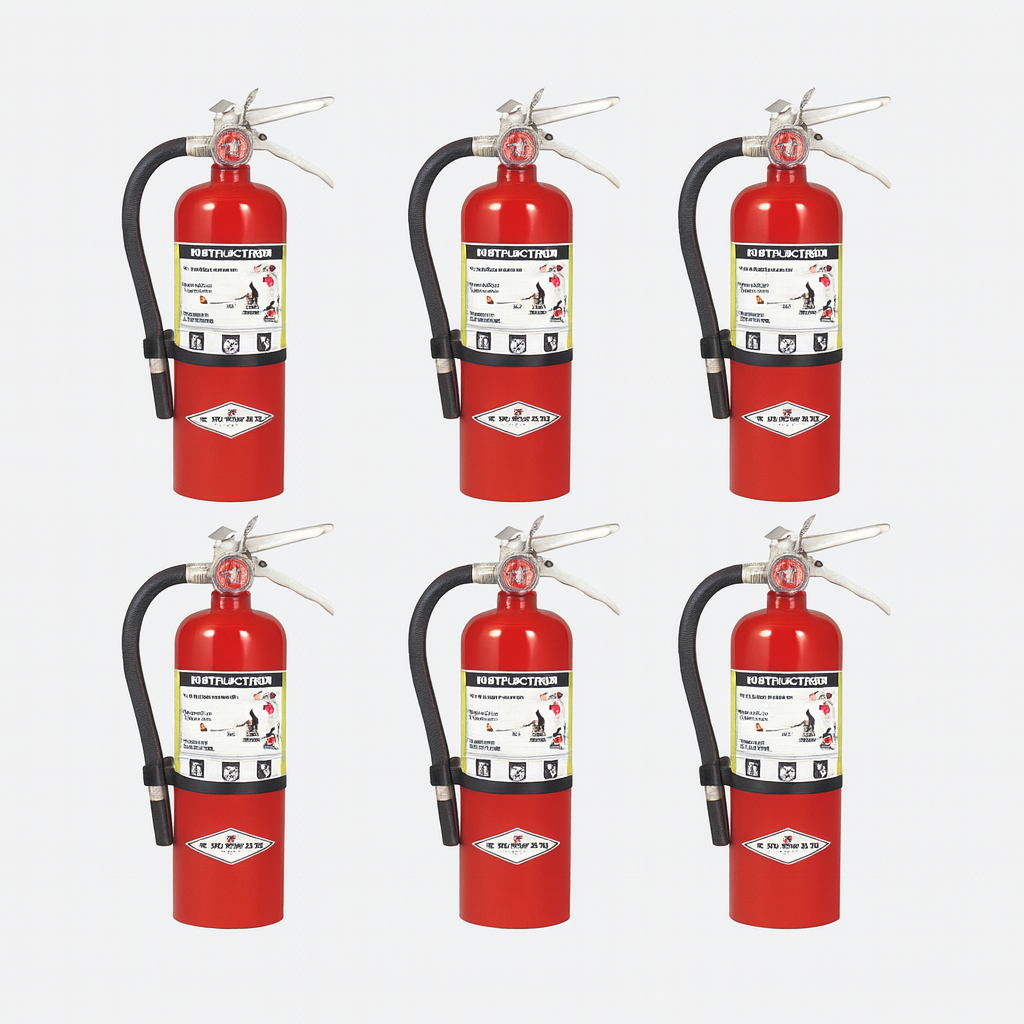 Amerex B500X – 5lb ABC Multi-Purpose Fire Extinguisher – 6 Pack - Tesla ...